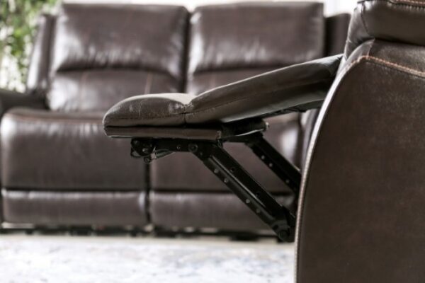 Gorgius Power Recliner in Espresso CM9910ES-CH-PM by Furniture of America 9