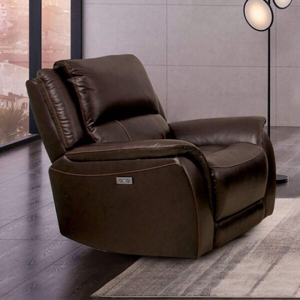 Gorgius Power Recliner in Espresso CM9910ES-CH-PM by Furniture of America 8