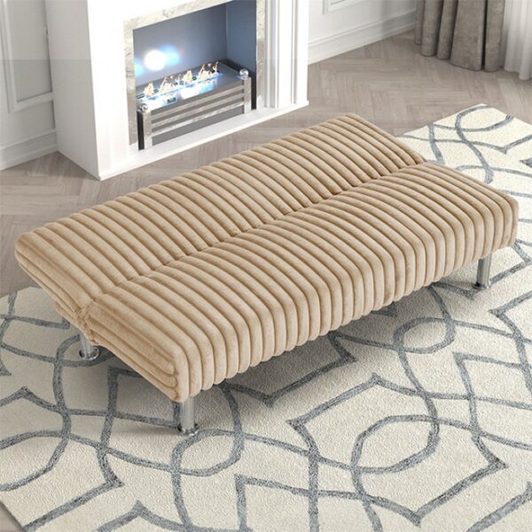 Hinwil Taupe Futon Sofa Bed FM2903TP Style Meets Functionality  by Furniture of America 8