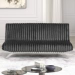 Villeneuve Charcoal Futon Sofa BedFM2906DG Contemporary Elegance Meets Everyday Function 10