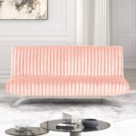 Villeneuve Pink Futon Sofa Bed  FM2906PK A Chic Statement by Furniture of America 8