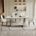 DT513 Black Tempered Glass Dining Table by Artisan Furniture - Image 7