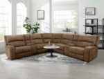 Apostolos Power Sectional CM9915BR-SECT-PM Style Meets Ultimate Comfort by Furniture of America 11