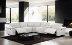 Hieronimus Power Sectional  FM6014LG-SECT-PM Contemporary Comfort in Light Gray by Furniture of America 26