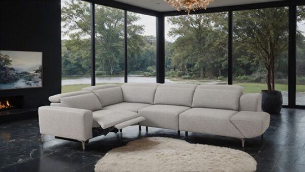 Melancton Power Sectional CM9933LG-SECT-PM Contemporary Comfort by Furniture of America 14