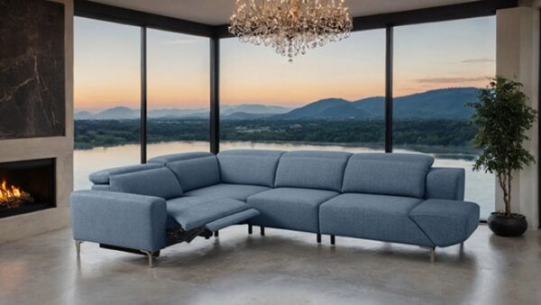 Melancton Power Sectional CM9933BL-SECT-PM Contemporary by Furniture of America 16