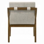 Danzel Gray Chenille Side Dining Chair DN06151 By ACME 12
