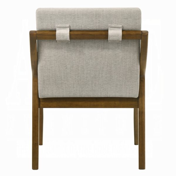 Danzel Gray Chenille Side Dining Chair DN06151 By ACME 8