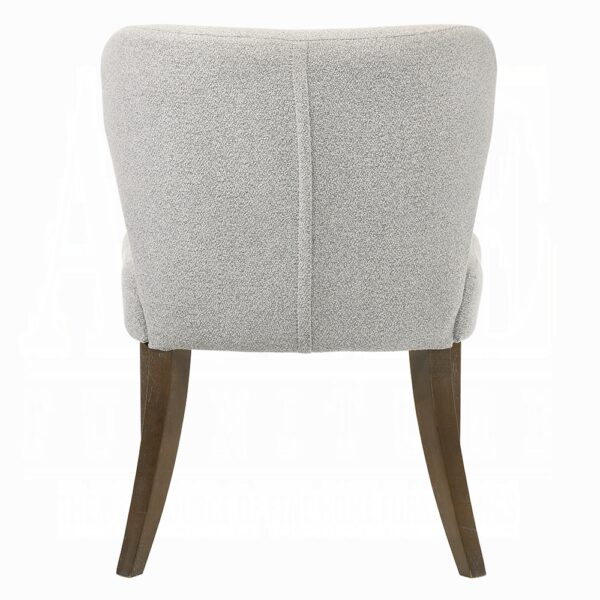 Dillon Gray Chenille Dining Side Chair DN04816 By ACME 8