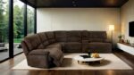 Damasus Power Sectional  CM9932DB-SECT-PM Contemporary by Furniture of America 14