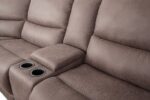 Demetrius Power Sectional  CM9930BR-SECT-PM Transitional by Furniture of America 15
