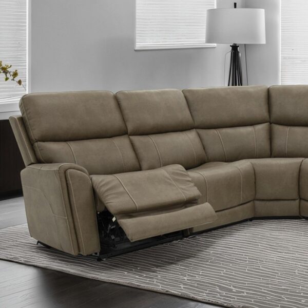 Orpheus Power Sectional  FM68100BR-SECT-PM Contemporary by Furniture of America 12
