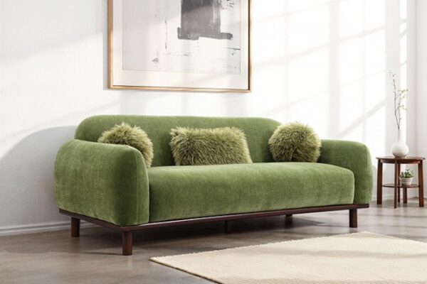 Mellone Mid-Century Modern Sofa in Olive Green  FM64007GR-SF by Furniture of America 14