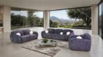 Previti Contemporary Dark Gray Sofa FM61117DG-SF by Furniture of America 14