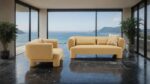 Phedra Contemporary Yellow Sofa FM63011YL-SF  by Furniture of America 13