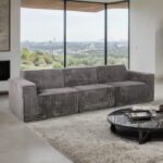 Kimara Dark Gray Sofa (Compressed Foam) FM62100DG-SF-PK  by Furniture of America 7