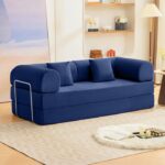 Blue Compressed Sofa SL6907BL by Furniture of America 15