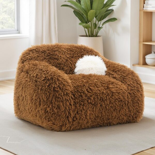 Darwen Camel Brown Swivel Chair FM64006BR-CH-SW Plush Comfort by Furniture of America 7