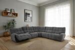 Clemens Dark Gray Power Sectional CM9936DG-SECT-PM Modern Comfort by Furniture of America 14