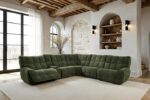 Clemens Jade Green Power Sectional CM9936GR-SECT-PM Transitional Style by Furniture of America 17