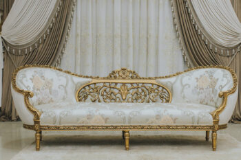 Handmade Gold Beige Chantelle Lina Sofa 4