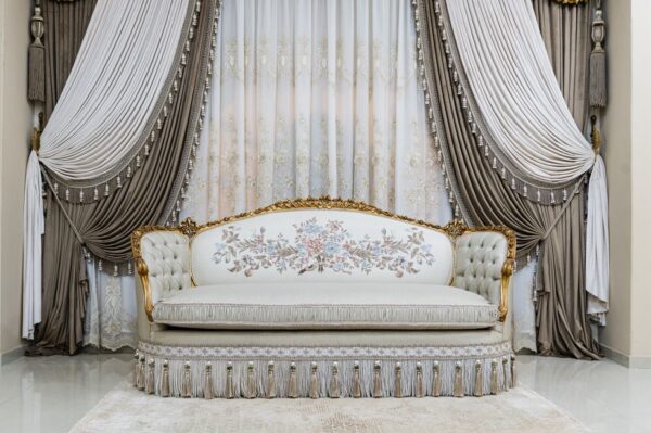 Handmade Gold Allison Sofa 4