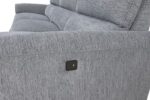 Brande Gray Chenille Power Sectional with Right Chaise  CM9938GY-SECT-PM-R by Furniture of America 19
