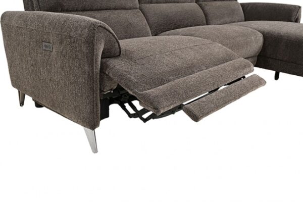 Brande Brown Chenille Power Sectional with Right Chaise  CM9938BR-SECT-PM-R by Furniture of America 9