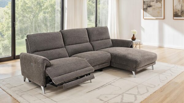 Brande Brown Chenille Power Sectional with Right Chaise  CM9938BR-SECT-PM-R by Furniture of America 12