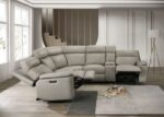 Oliverus Taupe Leather Match Power Sectional FM69009TP-SECT-PM by Furniture of America 16