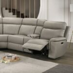 Oliverus Taupe Leather Match Power Sectional FM69009TP-SECT-PM by Furniture of America 13