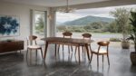 Buren Mid-Century Modern Extendable Dining Table FM30007WN-T Rich Walnut  by Furniture of America 8