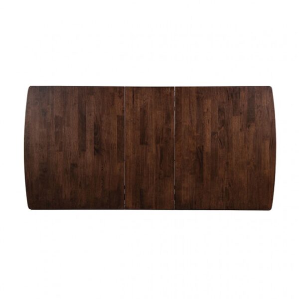 Croglio Mid-Century Modern Extendable Dining Table  FM30008WN-T Rich Walnut by Furniture of America 7