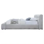 Hannah Chenille Upholstered Bed By ACME - Image 2
