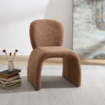 Luke Accent Chair in Brown Fabric AC02679 By ACME