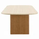 Lidi Dining Table in Brown Natural Finish DN04755 By ACME - Image 4