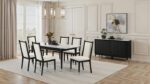 Maidstone Dining Table FM32001BK-T Contemporary Contrast with Lasting Elegance by Furniture of America 17