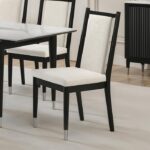 Maidstone Side Chair (Set of 2)  FM32001BK-SC-2PK Modern Comfort in Elegant Contrast by Furniture of America 11