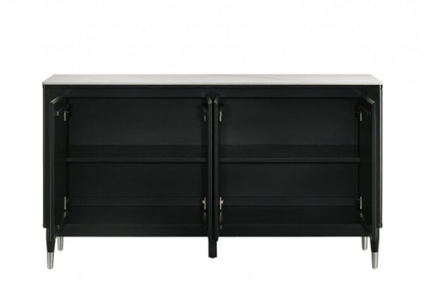 Maidstone Server FM32001BK-SV Modern Elegance with Functional Storage by Furniture of America 7