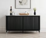 Maidstone Server FM32001BK-SV Modern Elegance with Functional Storage by Furniture of America 11