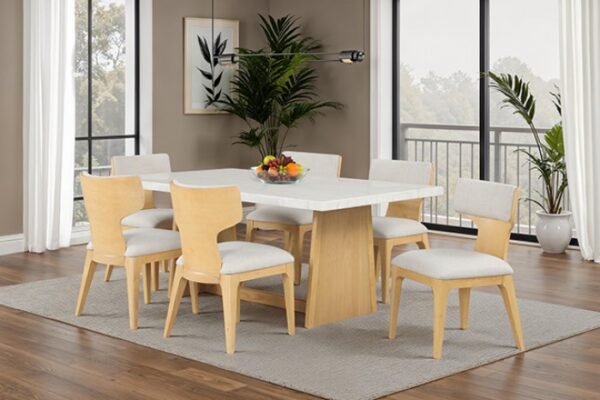 Caerwys Dining Chair  FM34004NT-SC-2PK Elegant Comfort with a Natural Touch by Furniture of America 10