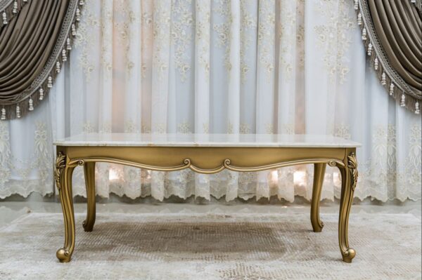 Handmade Gold Beige Vodka Coffee Table 4