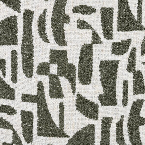 Priel Accent Chair with Swivel in Green Pattern Fabric AC02677 By ACME 9