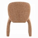 Luke Accent Chair in Brown Fabric AC02679 By ACME Accent Chairs Mobilia Cleopatra 15 Luke Accent Chair in Brown Fabric AC02679 By ACME 15