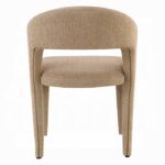 Lidi Side Chair in Light Brown Boucle DN04757 By ACME Dining Chair & Bench Mobilia Cleopatra 12 Lidi Side Chair in Light Brown Boucle DN04757 By ACME 12