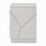 Esther Nightstand in White Finish BD05883 by ACME Luxury Bedroom Nightstands Mobilia Cleopatra 14 Esther Nightstand in White Finish BD05883 by ACME 14