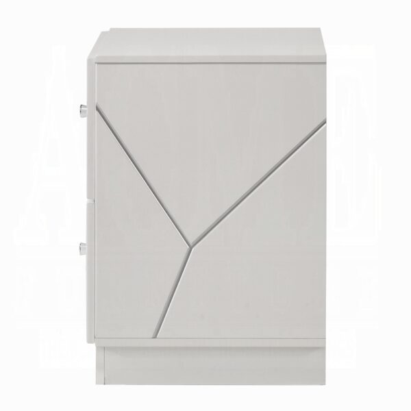 Esther Nightstand in White Finish BD05883 by ACME 9