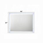Esther Mirror with LED BD05884 By ACME Luxury Bedroom Mirrors Mobilia Cleopatra 12 Esther Mirror with LED BD05884 By ACME 12
