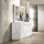 Esther Dresser in White Finish BD05885 By ACME Luxury Bedroom Dressers Mobilia Cleopatra 16 Esther Dresser in White Finish BD05885 By ACME 16