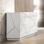 Esther Dresser in White Finish BD05885 By ACME Luxury Bedroom Dressers Mobilia Cleopatra 13 Esther Dresser in White Finish BD05885 By ACME 13